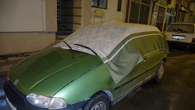 Sivas’ta termometreler eksi 12’yi gördü